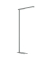 LED-Stehlampe MAULjet 8257595, silber, mit zerlegt, dimmbar