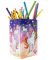 Stiftehalter Einhorn Karton 8,0 x 8,0 x 13,5 cm