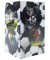 Stiftehalter Fu&szlig;ball Karton 8,0 x 8,0 x 13,5 cm