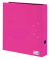 Ordner neon 20065, A4 70mm breit vollfarbig pink