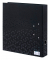 Ordner Color 20120, A4 70mm breit vollfarbig, 2/3 gemustert schwarz