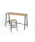 Hocker VSMP1/F/T VSMP, asteiche, bis 120kg