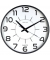 Wanduhr MAXI POP BLACK 400094487 +Batterien schwarz