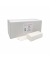 Falthandtuch COMFORT 24 x 24 cm Z-Falz, hochweiß mit Dekorprägung,