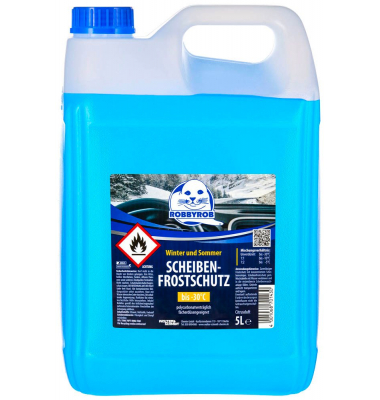 Scheibenfrostschutz blau bis - 30 Grad  5 Liter Citrusduft