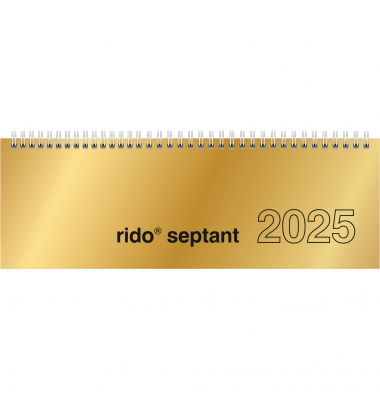 Querkalender 70-36 121 915, septant, 30,5x10,5cm (BxH), 2025