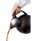 Isolierkanne ECONOMY schwarz 1,0 l