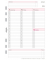 Kalendereinlage 50295, Jahres-Set, 14,8x21cm (BxH) (A5), 2025