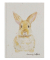Notizbuch 26098-15, Hase, weiß, A5, punktkariert, 70g, 64 Blatt / 128 Seiten