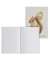 Notizbuch 26099-15, Eichhörnchen, weiß, A5, punktkariert, 70g, 64 Blatt / 128 Seiten