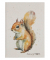 Notizbuch 26099-15, Eichhörnchen, weiß, A5, punktkariert, 70g, 64 Blatt / 128 Seiten