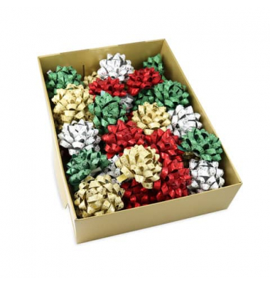 Rosette 201 40-099, ohne, gr&uuml;n/rot/gold/selber