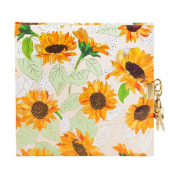 Tagebuch 44 549, Sunflower, 16,5x16,5cm (BxH), 96 Seiten