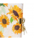 Tagebuch 44 549, Sunflower, 16,5x16,5cm (BxH), 96 Seiten