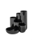 Schreibtisch-Organizer CAMPUS schwarz Polystyrol 5 Fächer 13,1 x 15,4 x 13,7 cm