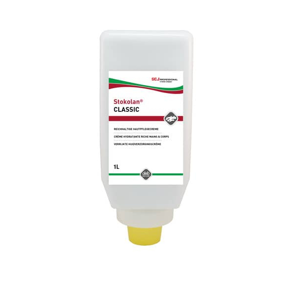 4016208854778 - Stokolan® classic - Hautpflegecreme für Allergiker Schonende Pflegecreme für Gesicht und Körper 1000 ml - Softflasche 4016208854778 - Stokolan® classic - Hautpflegecreme für Allergiker Schonende Pflegecreme für Gesicht und Körper 1000 ml - Softflasche