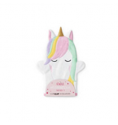 Waschhandschuh Einhorn, mehrfarbig, Größe Einheitsgröße