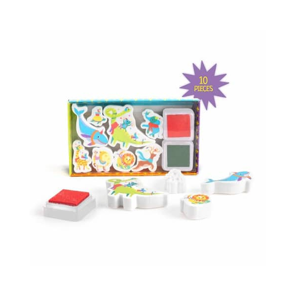 10 Stück Trendhaus Weihn.Stempel Set Magic Moments 4032722963079 Trendhaus