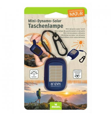 Taschenlampe 9877 Expedition Natur Mini, Dynamo-Mechanismus, 8 Lumen