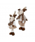 Weihn.Figur Elch Textil sortiert