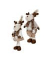 Weihn.Figur Elch Textil sortiert