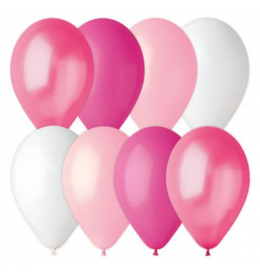 Luftballon Home-Party-Mix 16ST pink