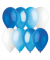 Luftballon Home-Party-Mix 16ST blau