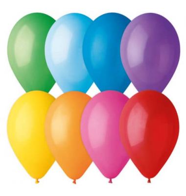Luftballon Home-Party-Mix 16ST rainbow
