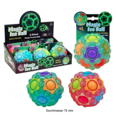 Spielball magischer Eisball sortiert