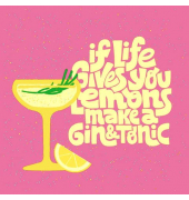 Motivserviette 25x25cm Kulinarik