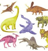 Motivservietten 209844 / Dinosaurier, 3-lagig, 33x33cm