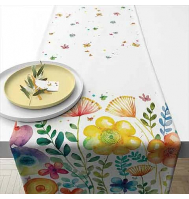 Tischläufer 40x150cm Vibrant spring