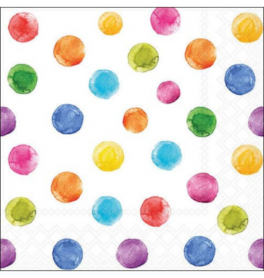 Servietten 13319315 / Dots, 3-lagig, 33x33cm