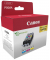 Druckerpatrone CLI-521 C/M/Y 2934B015 (CLI-521 C/M/Y), cyan/magenta/gelb, ca. 3 x 510 Seiten