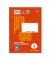 Notizblock 040741005, kariert / Lineatur 5, A5, 90g, rot, 40 Blatt