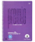 Collegeblock 040835025 Premio, Lineatur 25 / liniert mit weißem Rand, A4, 90g, violett, 80 Blatt