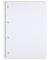 Collegeblock 040835030 Premio, Lineatur 30 / blanko, A4, 90g, beige, 80 Blatt
