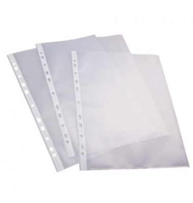 Prospekthüllen 1771095-00, A4 transparent genarbt, oben offen, 0,05mm