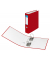Doppelordner Postscheckordner 330079015, 2xA5 quer 75mm breit Kunststoff vollfarbig rot