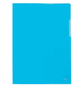 Sichthüllen 1784910-10, A4, blau, transluzent glatt, 