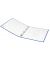 Ringbuch 326498001, A4 4 Ringe 20mm Ring-&Oslash; Karton/Polypropylen blau