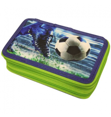 Schüleretui Motiv Fußball