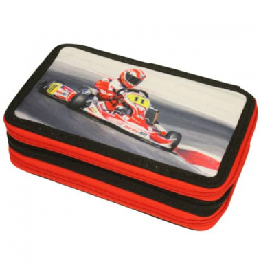 Schüleretui Motiv Kart