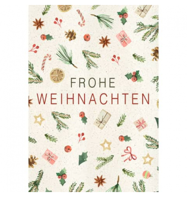 Weihnachtskarte midi