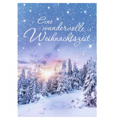 Weihnachtskarte midi