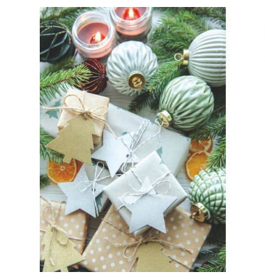 Weihnachtskarte ohne Text