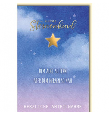 Trauerkarten 5100-24174 115mm x 170mm (BxH) bunt