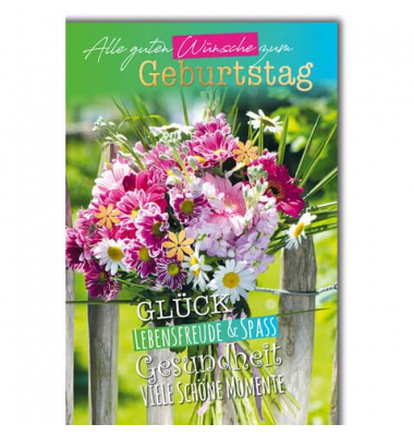 Geburtstagskarten 512421 bunt