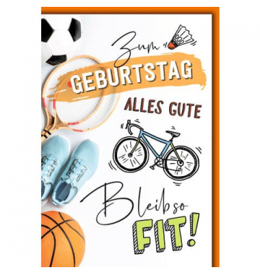 Geburtstagskarten 5510029 bunt