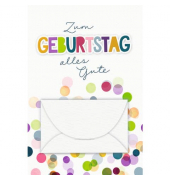Geburtstagskarten 51-10679 11,5x17cm 115mm x 170mm (BxH) bunt